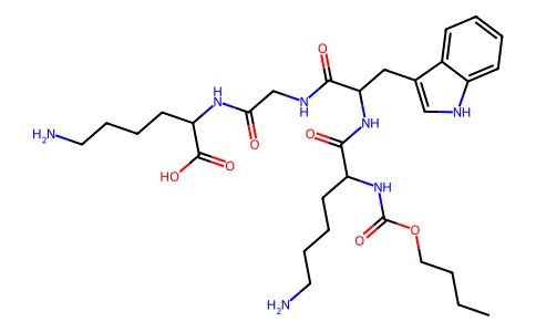 Butyloxycarbonyl-lysinyl-tryptophyl-glycyl-lysine 118573-63-0